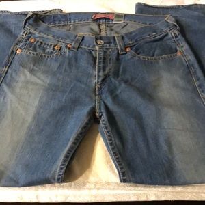 Men Vintage real loose Levi jeans